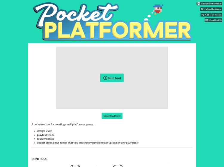 Screenshot of Pocket Platformer