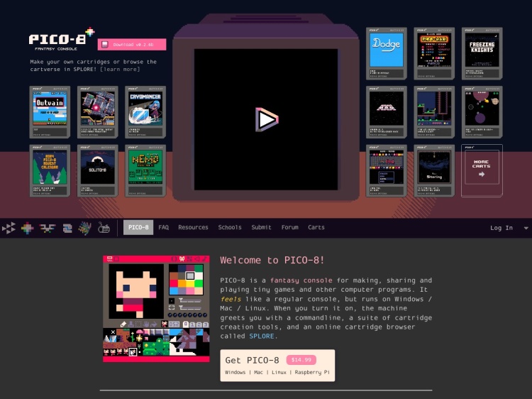 Screenshot of Pico-8