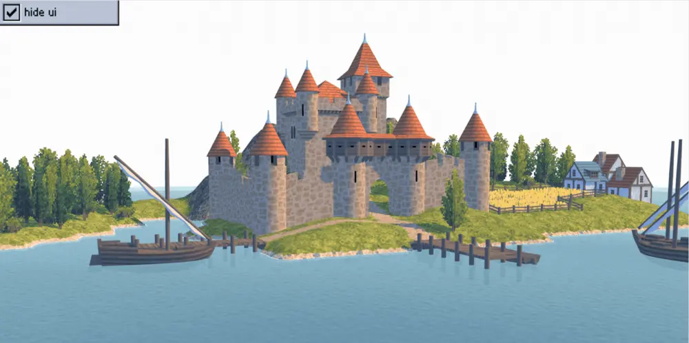A screenshot of Island Doodle 2 in action