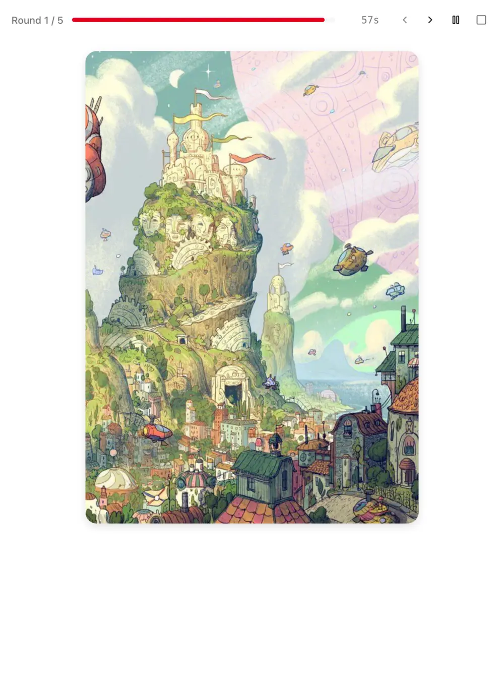 Drawing Timer in action