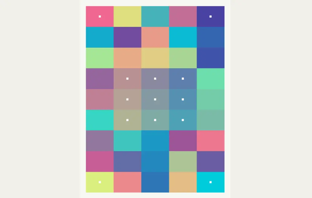 A screenshot of the I Love Hue game in action