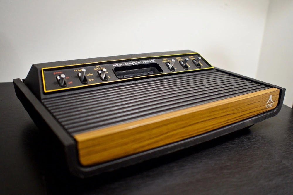A photo of an Atari 2600 - not the one used in the article