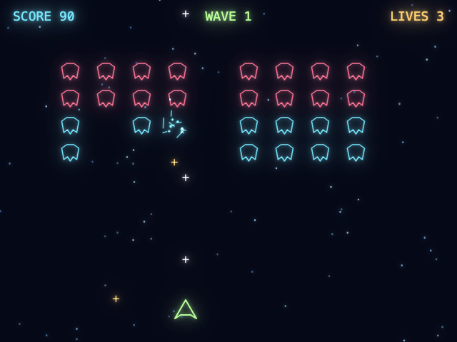 Space Invaders in BeepMicro