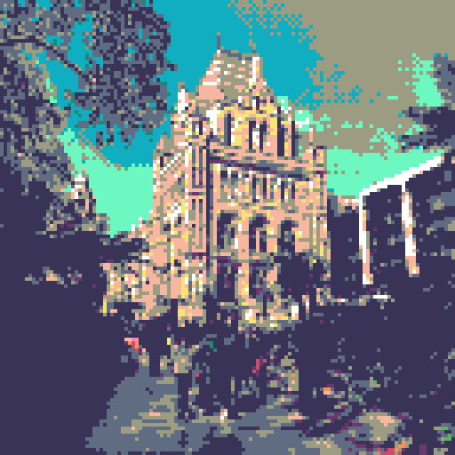 The Natural History Museum gardens