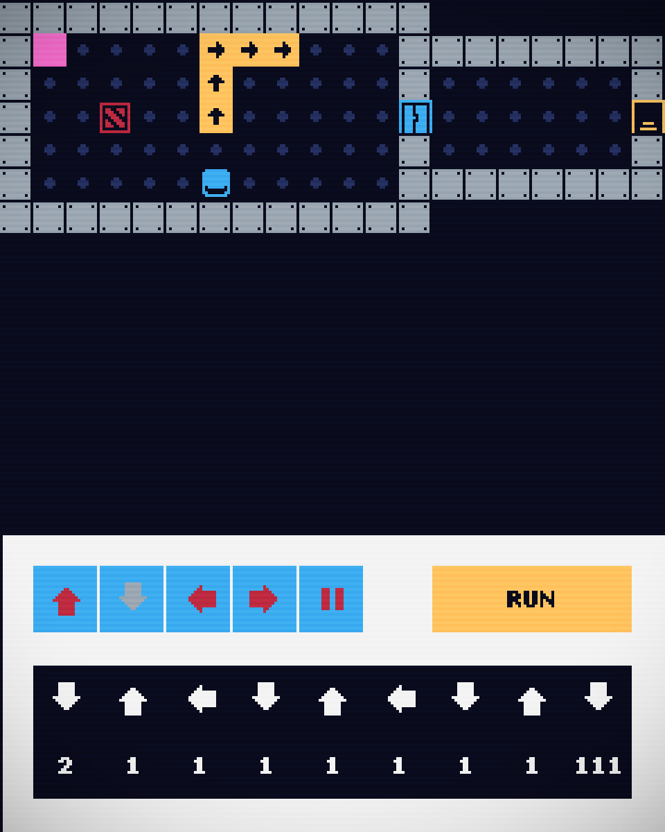 A screenshot of the game I'm making for the gamedev.js jam